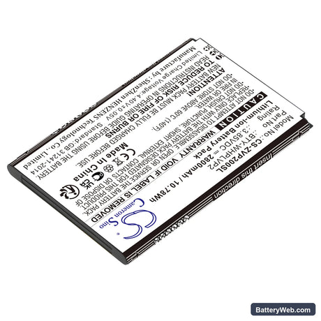 Verizon Wireless Home Phone Connect Replacement Battery, 3.85V, 2800mAh, Li-ion 2