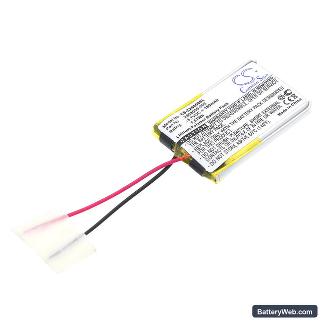 Siemens Gigaset ZX600 Replacement Battery, 3.7V, 180mAh, Li-Polymer 1