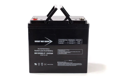 Universal Power UPG 12V 55Ah High-Performance Solar AGM SLA Compatible Replacement Battery