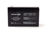 12V 7Ah SLA Compatible Replacement Battery Set for LiftMaster CSL24UL Slide Gate Operator (2-Pack)