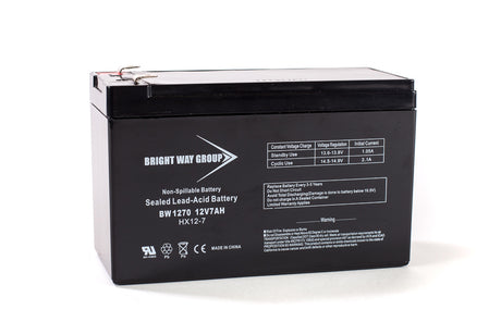 Brightway HX12-8 High Performance Replacement Battery 12V 7Ah F2