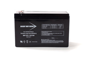 GS Portalac PE712 Notifer High Performance Replacement Battery By Bright Way