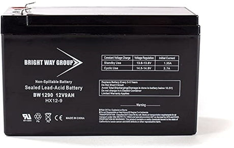 Tennis Tutor R Portable High Performance Replacement Battery By Bright Way
