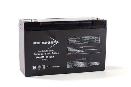 York-Wide AR Emergency Lighting Compatible Replacement Battery By Bright Way
