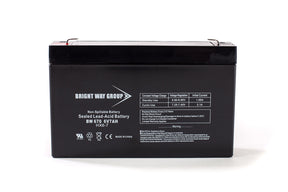 Lithonia EL Emergency Lighting Compatible Replacement Battery By Bright Way