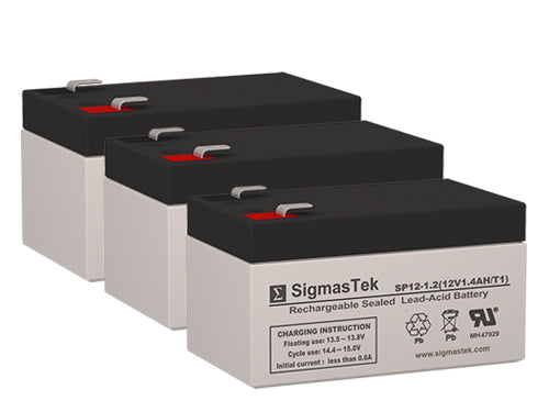 Xomed Surgical Products NIM-2 Monitor Check Dimensions Medical Compatible Replacement Battery Set