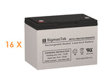 OPTI-UPS EL3000-AL (Excal-3000) UPS High-Performance Compatible Replacement Battery Set