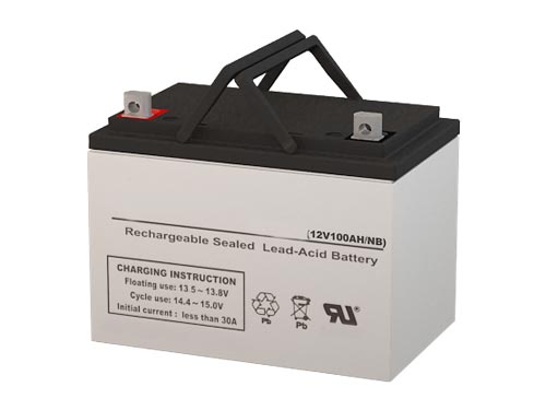12 Volt 100 Amp Deep Cycle Compatible Replacement Battery