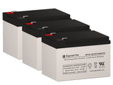 Peg Perego DJW12-12 DMU12-12 12V 12Ah High-Performance Replacement Battery 3-Pack