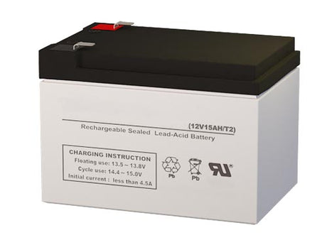 12 Volt 15 Amp Sealed Lead Acid High Performance Replacement Battery