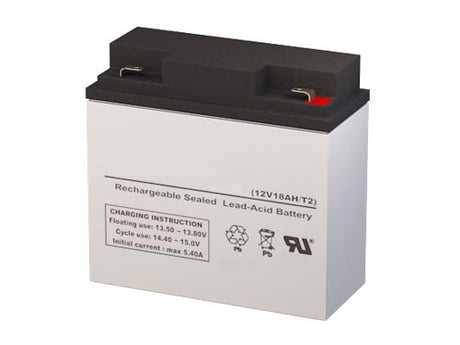 12 Volt 18 Amp F2 Deep Cycle High Performance Replacement Battery