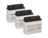 UPS12-18 UPS High Performance Compatible Replacement Battery Set - 3