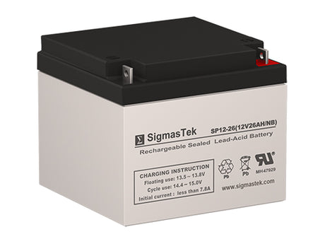 GS Portalac PWL12V24 High Performance Replacement Battery