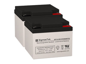 Air Shields Medical C100/C200/C300 Double Transport Incubator High Performance Replacement Battery Set