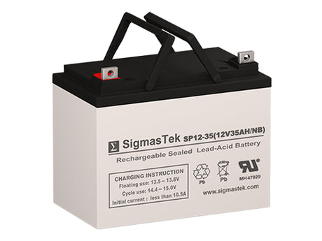 12V 33Ah SLA High Performance Replacement Battery for Power Vac 2100