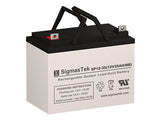 12V 35Ah High Performance Replacement Battery for Wilderness Tarpon 100 Kayak Trolling Motor