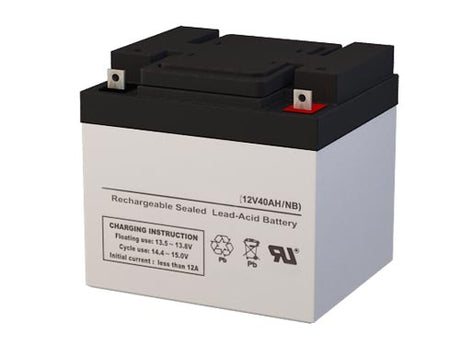 12 Volt 40 Amp Medical Compatible Replacement Battery
