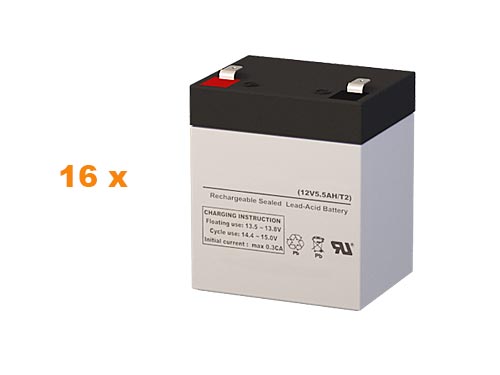 Tripp Lite RBC5-192 - 12 Volts 5.5 AH UPS High Performance Replacement Battery Set