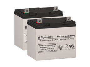 Pronto M94 Compatible Replacement Battery Set (Set Of 2)