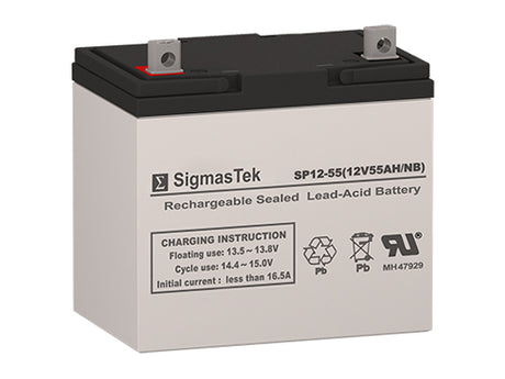AJC AGM - VRLA 12V 55Ah Solar AGM SLA High Performance Replacement Battery