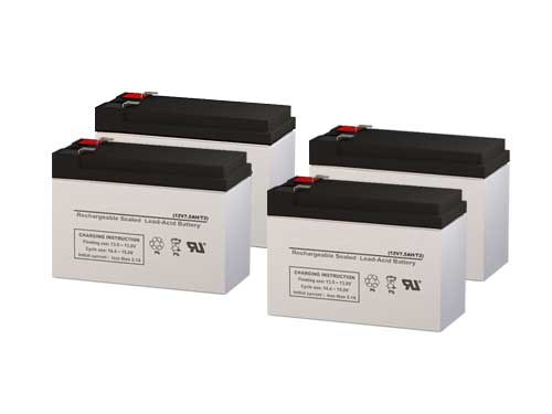 Spy Point BATT-12V 12V 7Ah Compatible Replacement Battery - 4-Pack