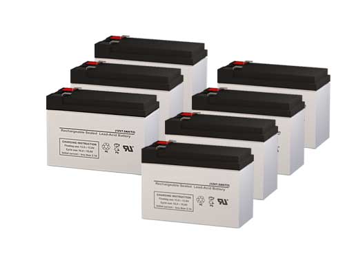 UPS12-7 UPS High Performance Compatible Replacement Battery Set - 7-Pack