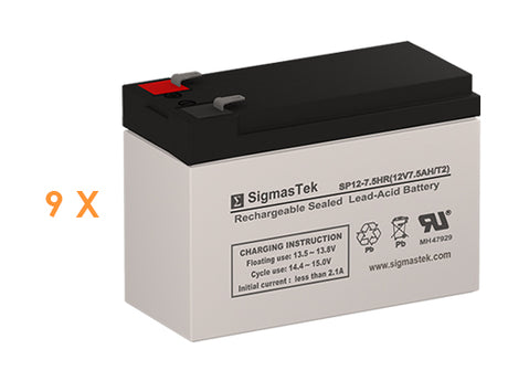 Tripp Lite BP36V27 UPS High Performance Replacement Battery Set