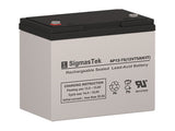 12 Volt 75 Amp UPS High Performance Replacement Battery