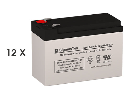 Liebert GXT2-144VBATT 9AH UPS High Performance Replacement Battery Set