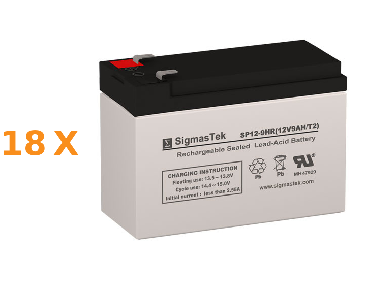 Dell EBM 216V External RM 3U K812N UPS High Performance Replacement Battery Set