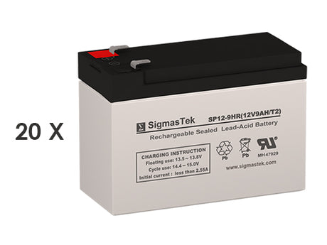 Tripp Lite SU20KX High Capacity Compatible Replacement Battery Set