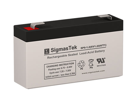 Zeus PC1.3-6 Compatible Replacement Battery