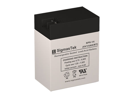 Parmak DF-SP-LI 6V Solar-Pak Fence Charger High Performance Replacement Battery