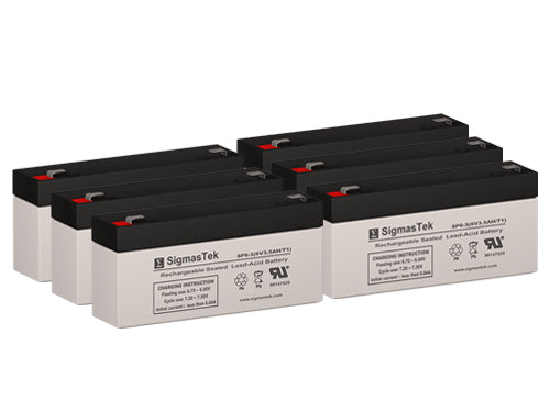 Astro-Med 2000 Alpha Stimulator Medical Compatible Replacement Battery Set