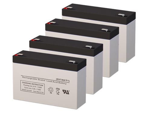 Lifeline ERC 400 Base Unit High Performance Medical Replacement Battery Set
