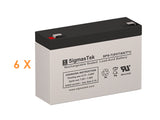 PowerWare PW5115-1500RM Rev. A UPS High Performance Replacement Battery Set