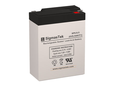 Zeus PC8.5-6 High Performance Replacement Battery