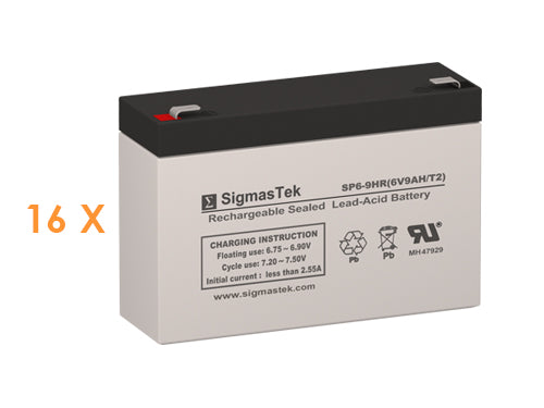 Eaton Powerware PW9120 BTA-3000 UPS High Performance Replacement Battery Set