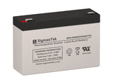 6V 9Ah F2 SLA High Performance Replacement Battery