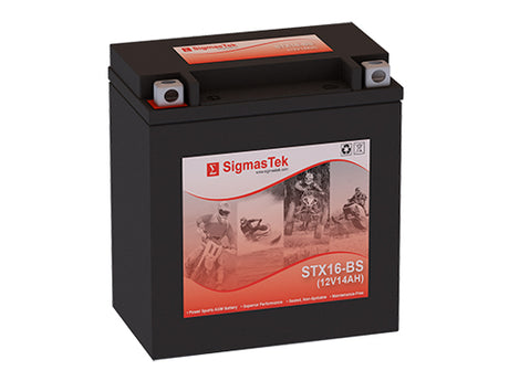 Motobatt MBTX16U High Performance Replacement Battery